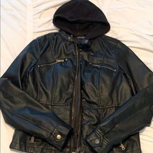Womens leather jacket